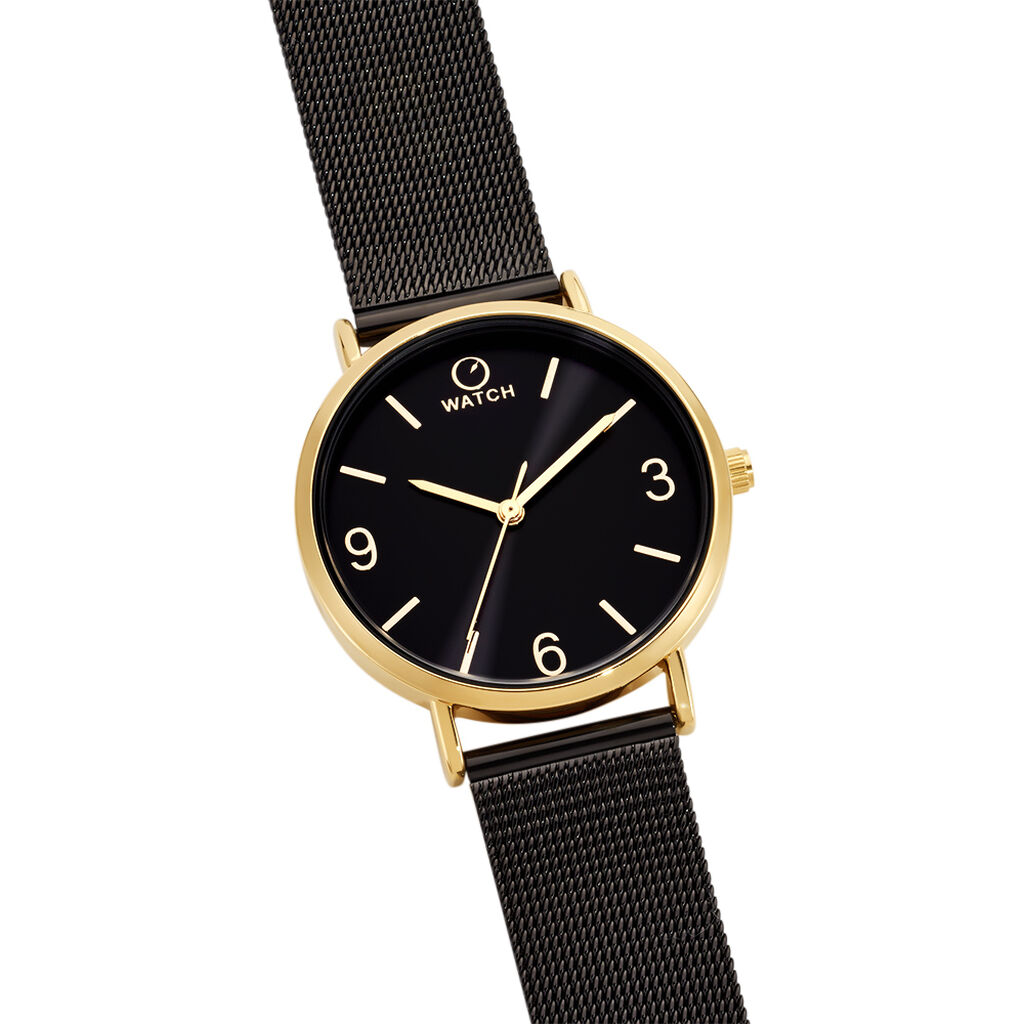 Montre O Watch Smart Noir - Montres Femme | Histoire d&rsquo;Or