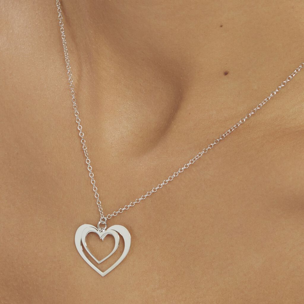 Collier Clarra Argent Blanc - Colliers fantaisie Femme | Histoire d’Or