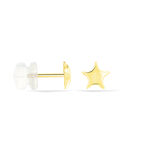 Boucles D'oreilles Puces Alphonsine Etoile Or Jaune - Clous d'oreilles Femme | Histoire d&rsquo;Or