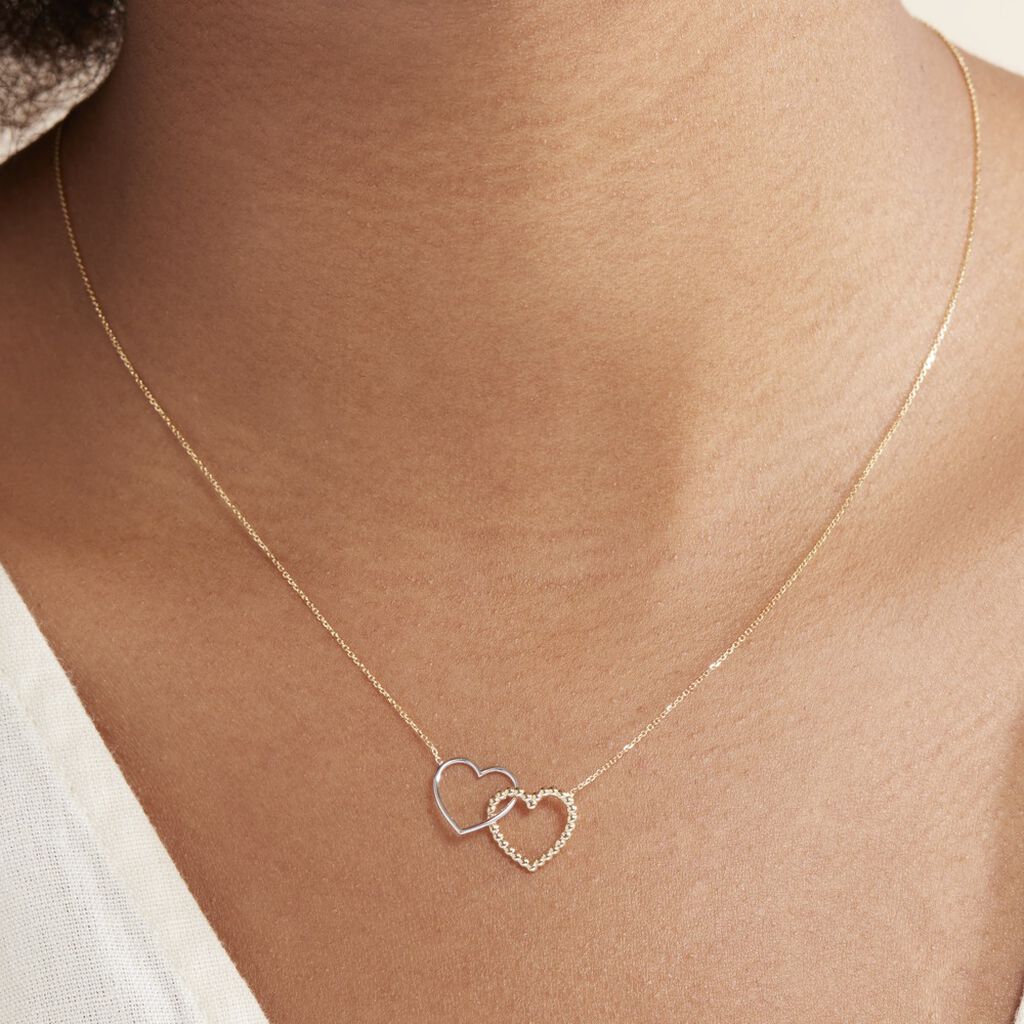 Collier Elizabeta Or Bicolore - Colliers Femme | Histoire d’Or