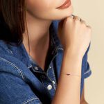 Bracelet Trinitie Or Jaune Rubis Diamant - Bracelets Femme | Histoire d&rsquo;Or