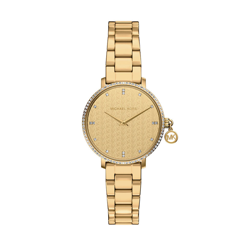 Montre Michael Kors Mini Pyper Champagne - F&ecirc;te des m&egrave;res Femme | Histoire d&rsquo;Or