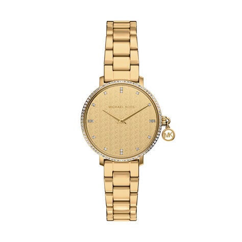 Montre Michael Kors Mini Pyper Champagne - Montres Femme | Histoire d&rsquo;Or