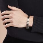 Bracelet Mica Acier Gris - Bracelets Homme | Histoire d&rsquo;Or