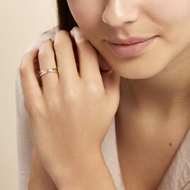 Bague Renda Or Jaune Diamant - Bagues avec pierre Femme | Histoire d’Or