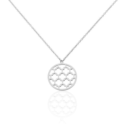 Collier Nevenka Acier Blanc - Colliers fantaisie Femme | Histoire d’Or