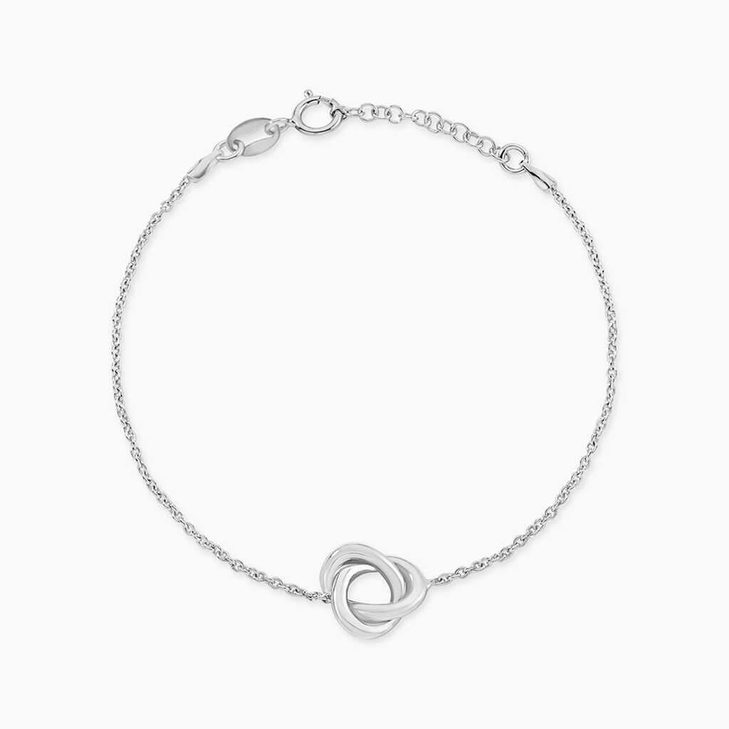 Bracelet Kaelya Argent Blanc - Bracelets Femme | Histoire d&rsquo;Or