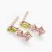 Boucles D'oreilles Pendantes Nimbe Argent Rose Oxyde De Zirconium - Boucles d'oreilles fantaisie Femme | Histoire d’Or