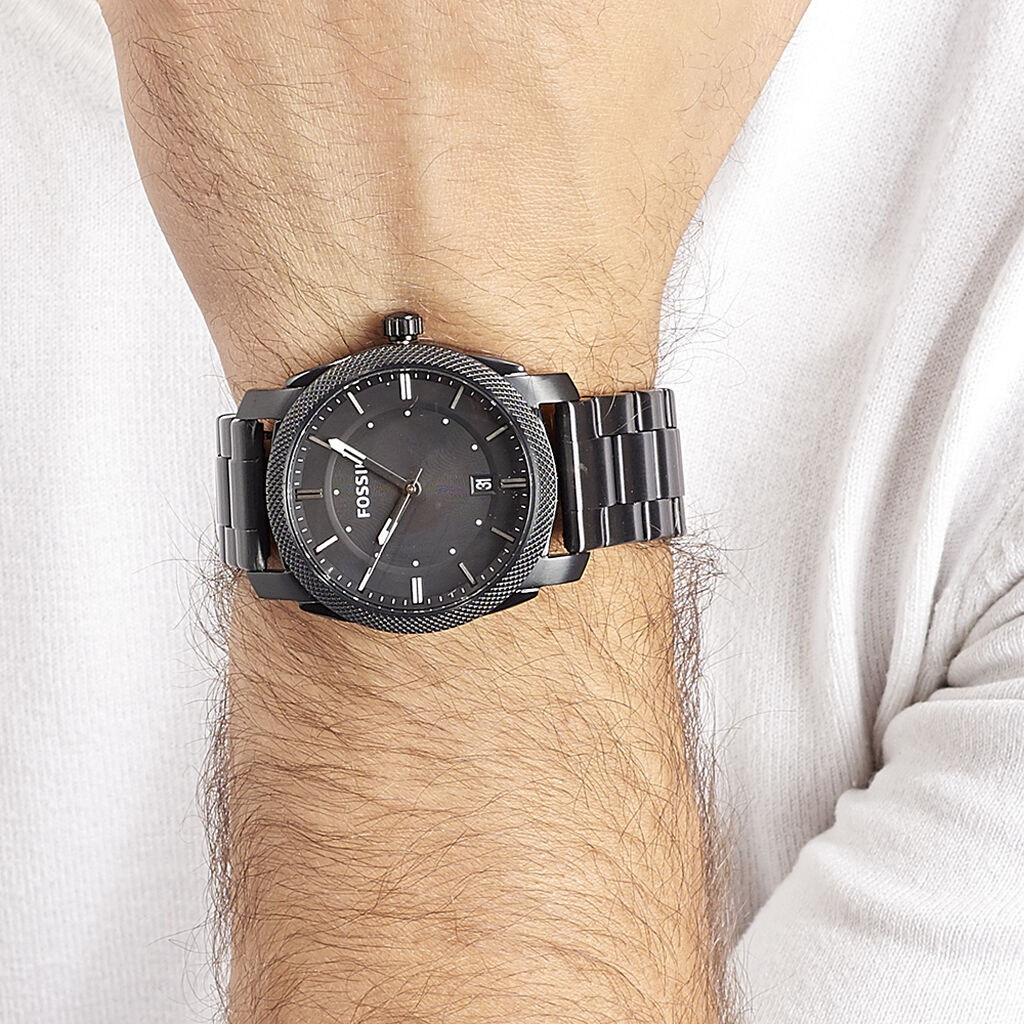 Montre Fossil Machine Noir - Montres Homme | Histoire d’Or