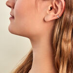 Bague D'oreille Unitaire Naura Argent Blanc Oxyde De Zirconium - Boucles d'oreilles fantaisie Femme | Histoire d&rsquo;Or