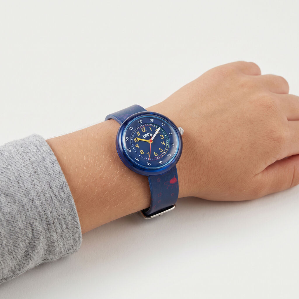 Montre Upp Nova Cosmo Bleu - Montres Enfant | Histoire d&rsquo;Or