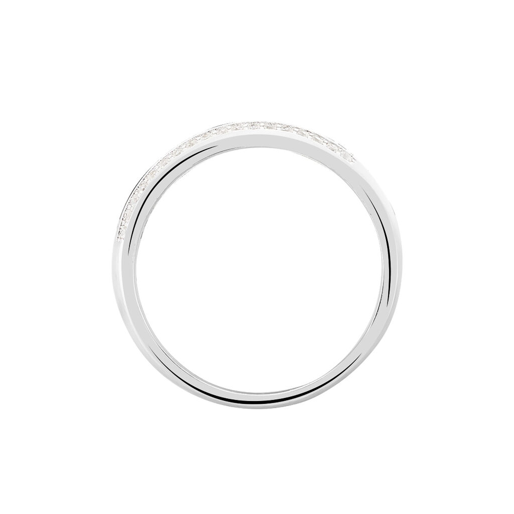 Bague Nataelle Argent Blanc Oxyde De Zirconium - Bagues avec pierre Femme | Histoire d’Or