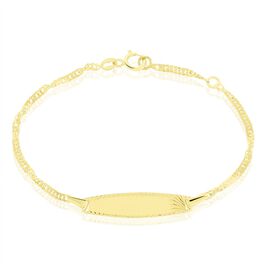 Bracelet Identite Bebe Or Jaune Eowyn - Bracelets Communion Enfant | Histoire d’Or