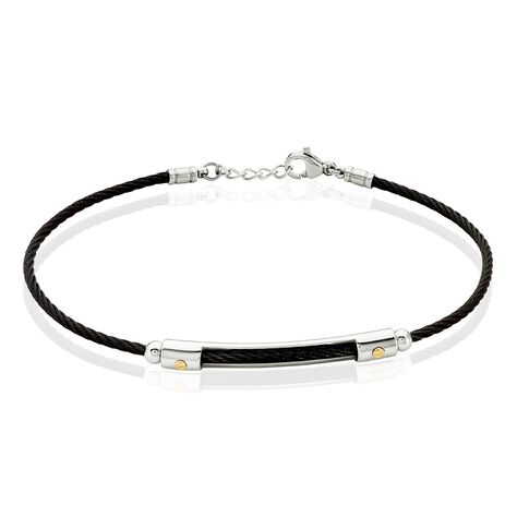 Bracelet Jourdan Kameo Acier Bicolore - Bracelets Homme | Histoire d’Or