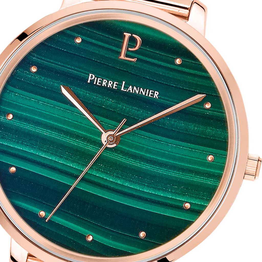 Montre Pierre Lannier Elara Vert - Montres Femme | Histoire d&rsquo;Or
