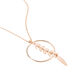 Collier Auxanne Argent Rose - Colliers fantaisie Femme | Histoire d’Or