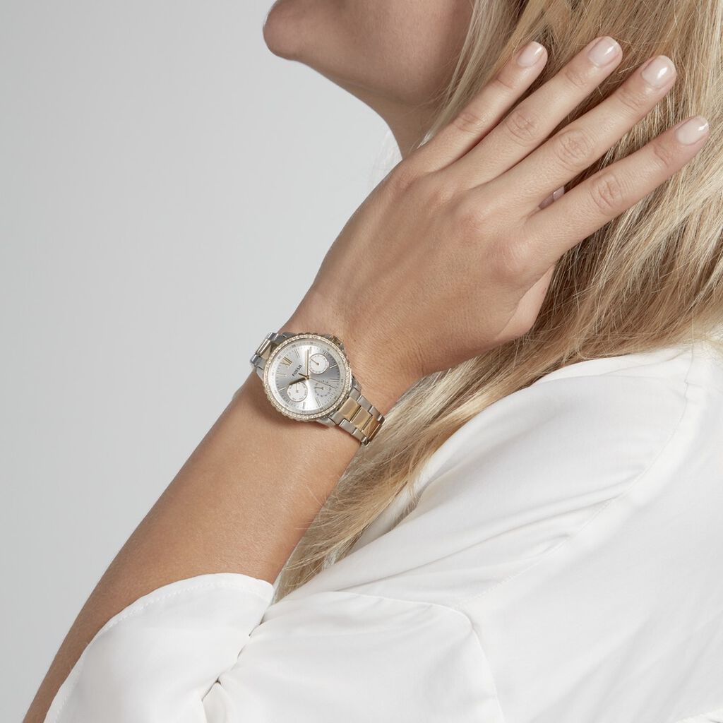 Montre  Fossil Izzy Multifunction Argenté - Montres Femme | Histoire d’Or