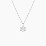 Pendentif Herbertine Flocon Or Blanc - Pendentifs Femme | Histoire d&rsquo;Or