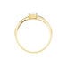 Bague Solitaire Raska Or Jaune Oxyde De Zirconium - Bagues solitaires Femme | Histoire d’Or