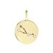 Pendentif Or Jaune Astraea Oxyde De Zirconium - Pendentifs Zodiaque Femme | Histoire d’Or