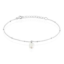 Bracelet Lovell Argent Rhodié Perle De Culture - Bracelets fantaisie Femme | Histoire d’Or