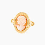 Bague Demetrios Or Jaune Cam&eacute;e - Bagues solitaires Femme | Histoire d&rsquo;Or