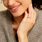 Bague Solitaire Iris Or Blanc Diamant - Bagues solitaires Femme | Histoire d&rsquo;Or