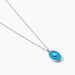 Collier Goddess Argent Blanc Turquoise - Colliers fantaisie Femme | Histoire d’Or
