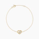 Bracelet Bronte Or Jaune Nacre Diamant - Bracelets Femme | Histoire d&rsquo;Or