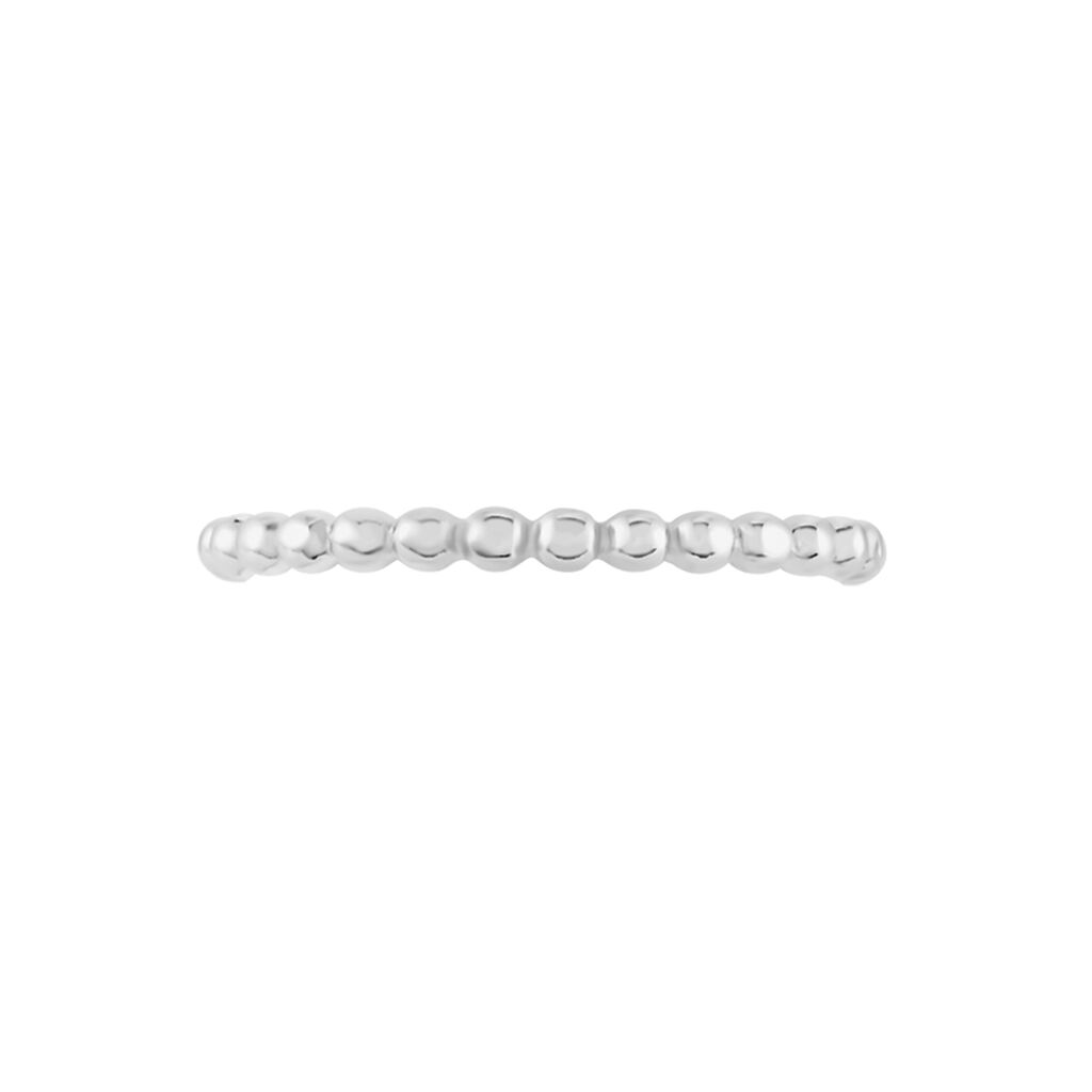 Bague Joaninha Argent Blanc - Bagues fantaisie Femme | Histoire d’Or