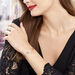 Bracelet Jonc Wilna Acier Rose - Bracelets fantaisie Femme | Histoire d’Or