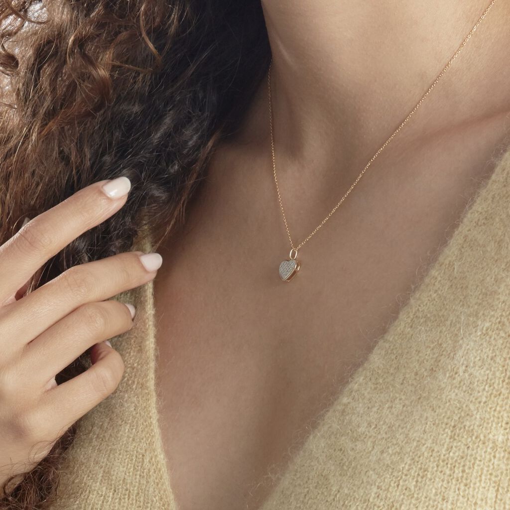 Collier Salviane Or Jaune Oxyde De Zirconium - Colliers Femme | Histoire d’Or