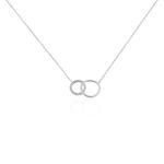 Collier Or Blanc Nesrine Oxydes - Colliers Femme | Histoire d&rsquo;Or
