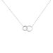 Collier Or Blanc Nesrine Oxydes - Colliers Femme | Histoire d’Or
