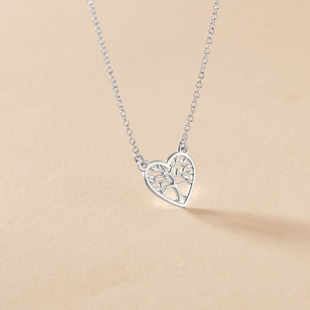 Collier Elwenn Argent Blanc - Colliers fantaisie Femme | Histoire d’Or