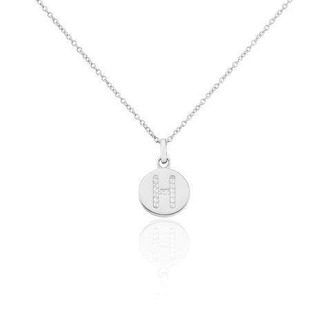 Collier Argent Eugenien Oxydes De Zirconium - Colliers fantaisie Femme | Histoire d&rsquo;Or