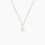 Pendentif Gorgel Or Jaune Oxyde De Zirconium - Pendentifs Femme | Histoire d&rsquo;Or