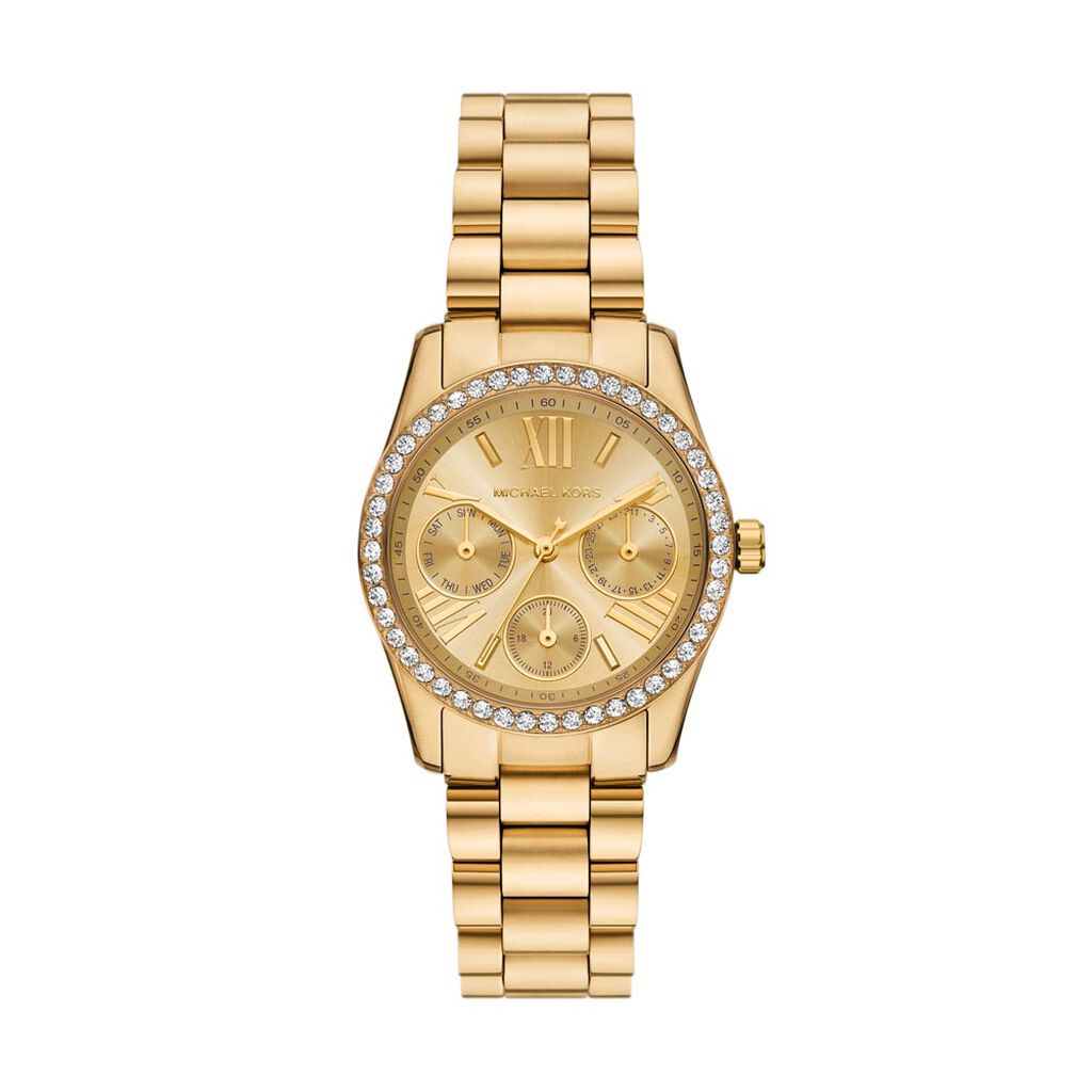 Montre Michael Kors Lexington Lux Dor&eacute; - Montres Femme | Histoire d&rsquo;Or