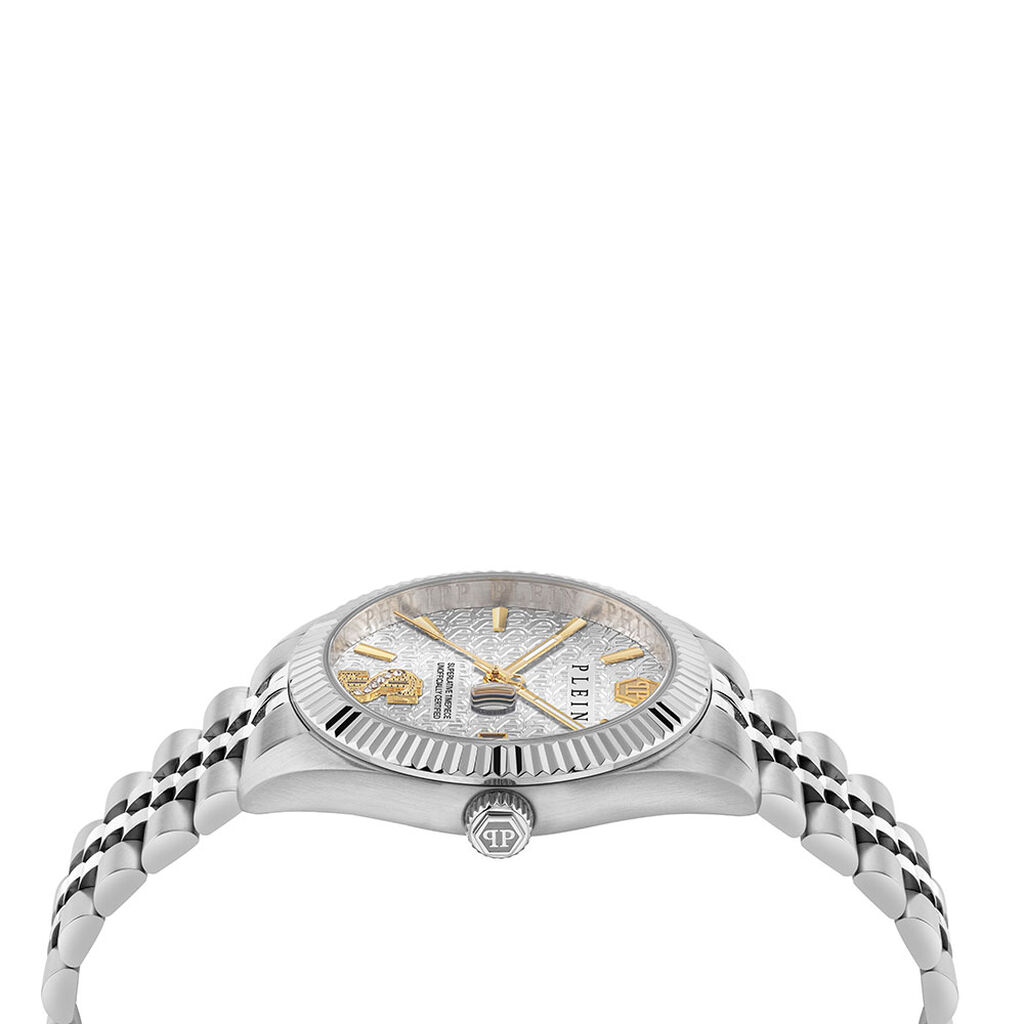 Montre Philipp Plein Date Superlative Argenté - Nouveautés Homme | Histoire d’Or