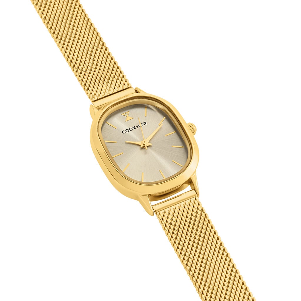 Montre Codhor Lou Champagne - F&ecirc;te des m&egrave;res Femme | Histoire d&rsquo;Or