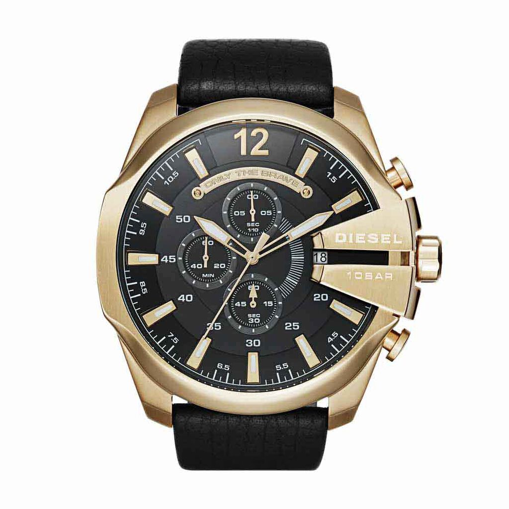 Montre Diesel Mega Chief Noir - Montres Homme | Histoire d’Or