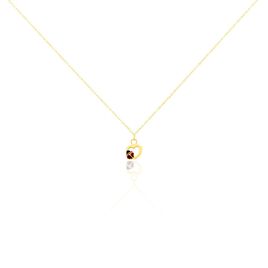 Collier Hydrangee Or Jaune - Colliers Coeur Enfant | Histoire d’Or