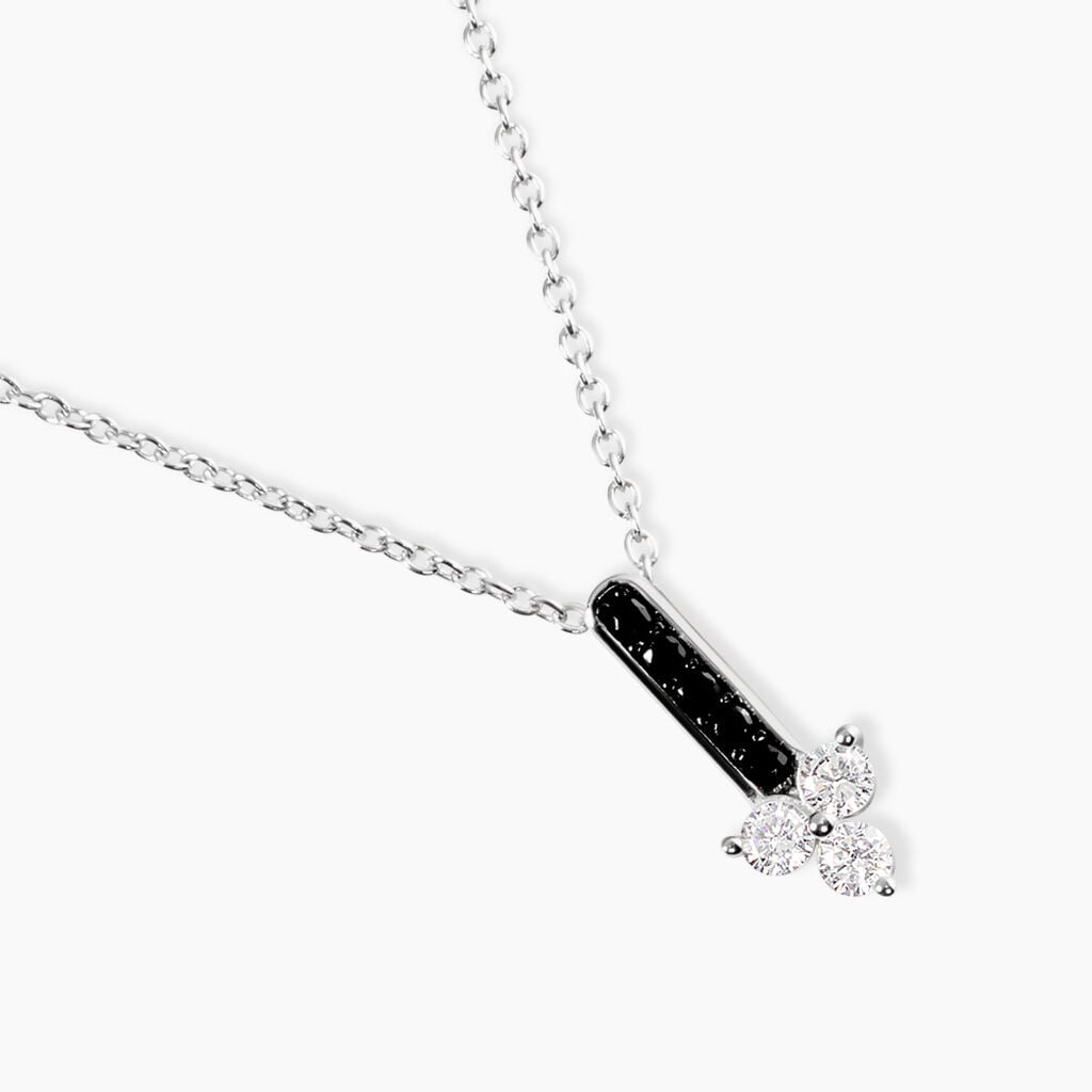 Collier Robinson Argent Oxydes De Zirconium - Colliers fantaisie Femme | Histoire d&rsquo;Or