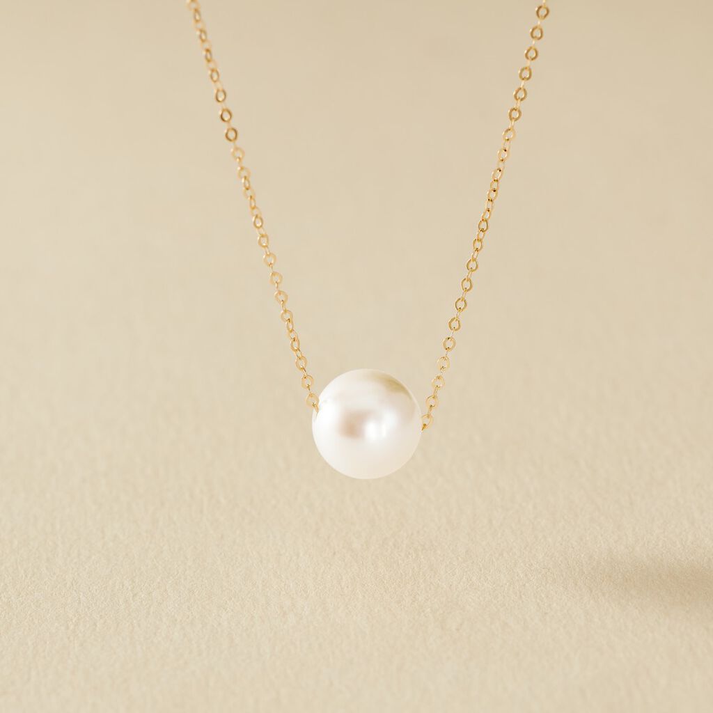 Collier Sissy Or Jaune Perle De Culture - Colliers Femme | Histoire d’Or