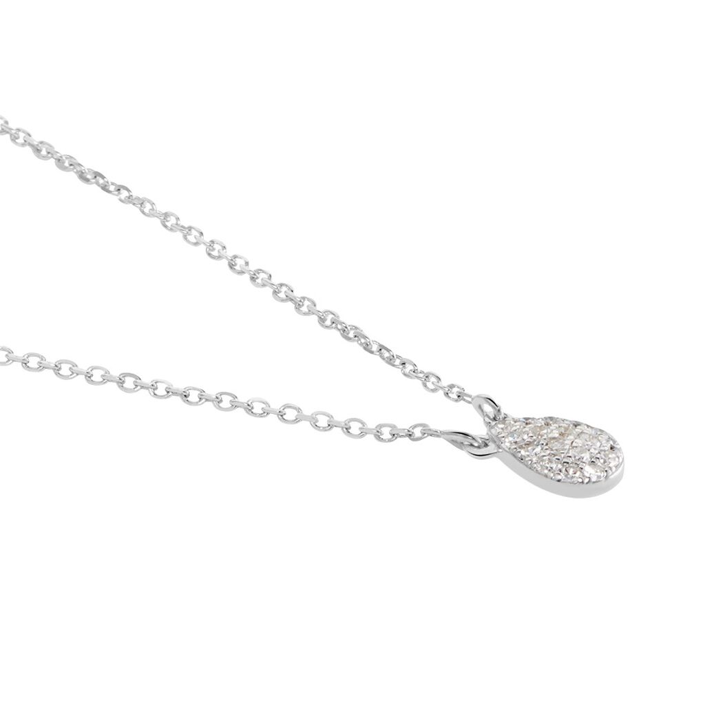 Collier Gally Or Blanc Diamant - Colliers Femme | Histoire d’Or