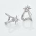 Boucles D'oreilles Puces Amabel Argent Blanc Oxyde De Zirconium - Boucles d'oreilles fantaisie Femme | Histoire d&rsquo;Or