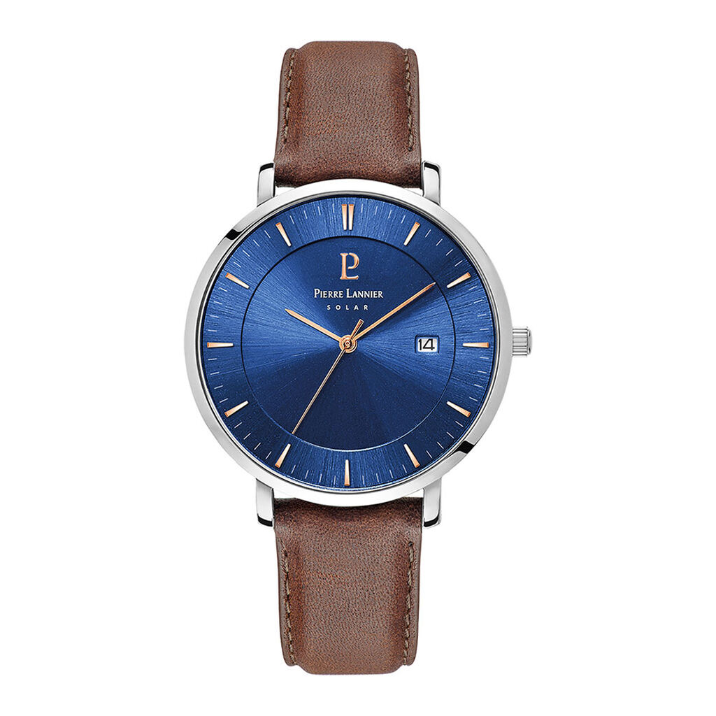 Montre Pierre Lannier Inti Bleu - Montres Homme | Histoire d&rsquo;Or
