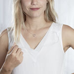 Collier Argent Blanc Gyoso - Colliers fantaisie Femme | Histoire d&rsquo;Or