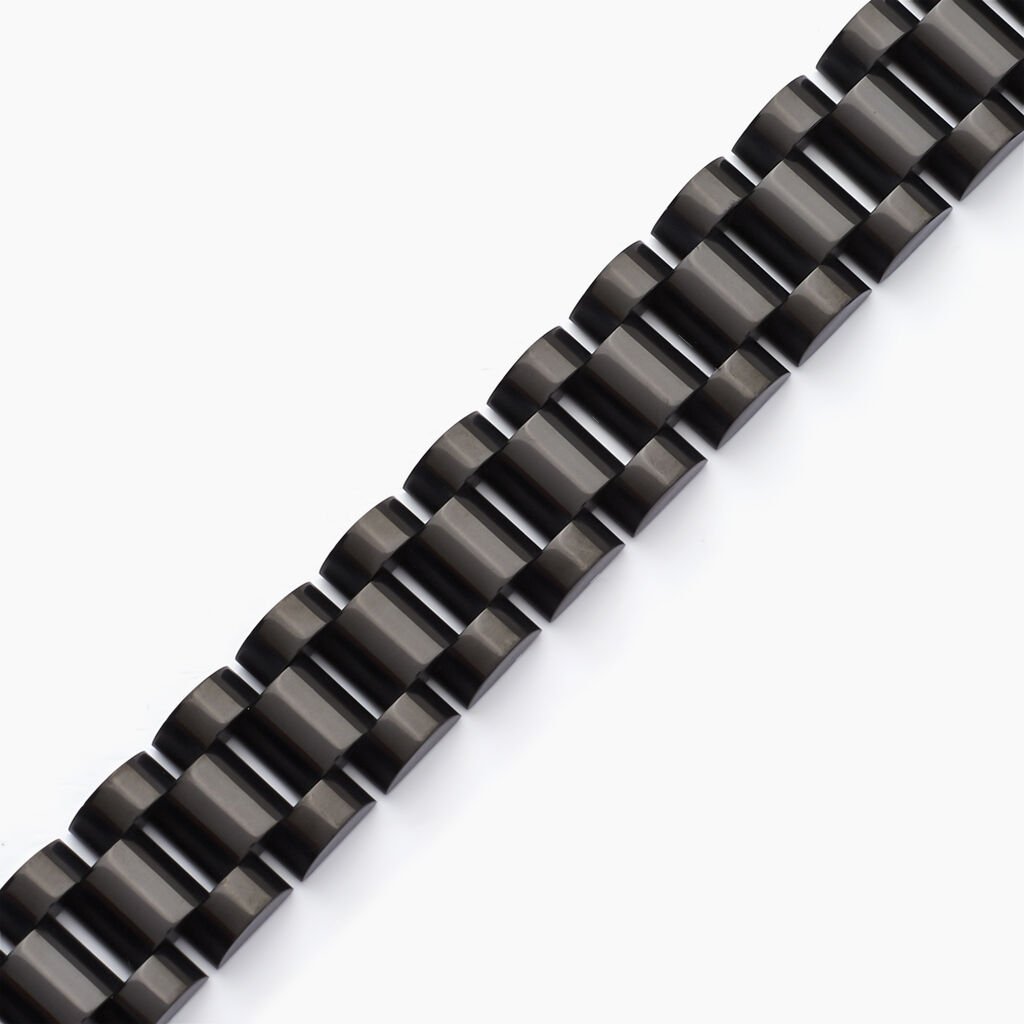 Bracelet Najac Acier Noir - Bracelets Homme | Histoire d&rsquo;Or