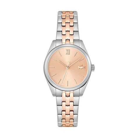 Montre Lacoste Tuilerie Bicolore Doré / Rose - Montres Femme | Histoire d’Or